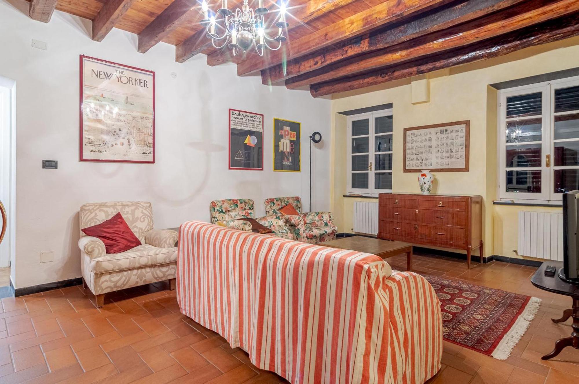 Recco Apartment With View And Pool Exterior foto